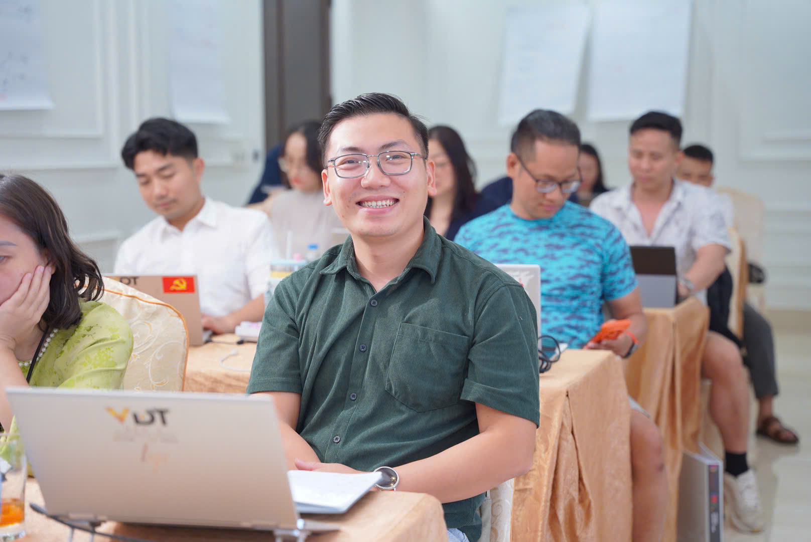 Đăng Điệp tham gia học tại khóa IMC Thanh Sơn
